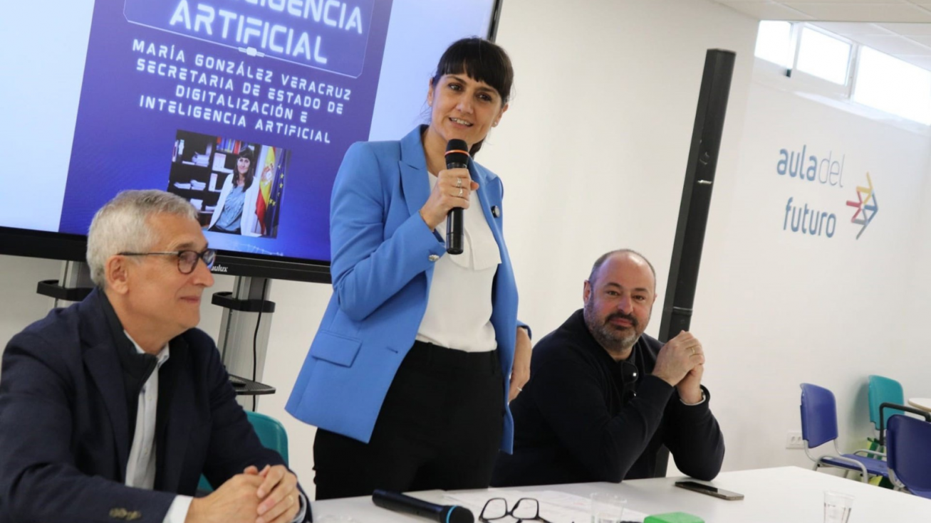 La secretaria de Estado de Digitalizaci&oacute;n e Inteligencia Artificial, Mar&iacute;a Gonz&aacute;lez Veracruz.