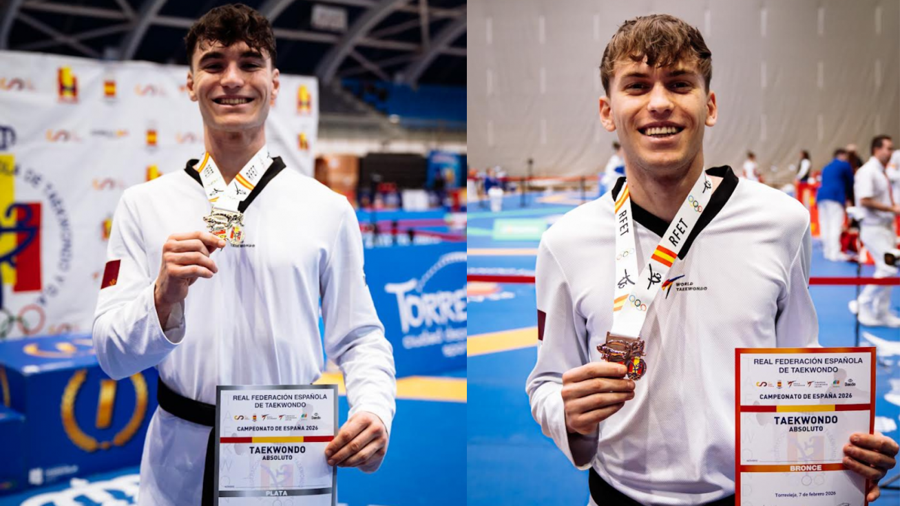 Los hermanos Milán Cánovas dejan su huella en el Campeonato de España Senior. Los hermanos Milán Cánovas dejan su huella en el Campeonato de España Senior.