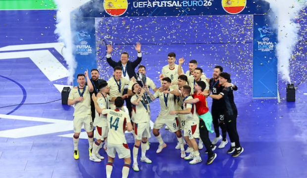 España campeona europea en Futsal España campeona europea en Futsal
