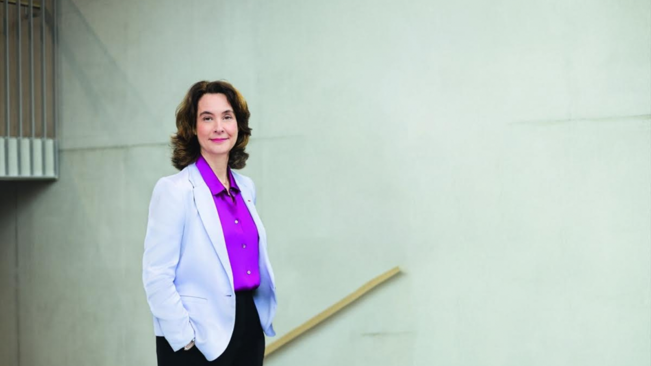 La CEO de Veolia a nivel mundial, Stelle Brachlianoff.