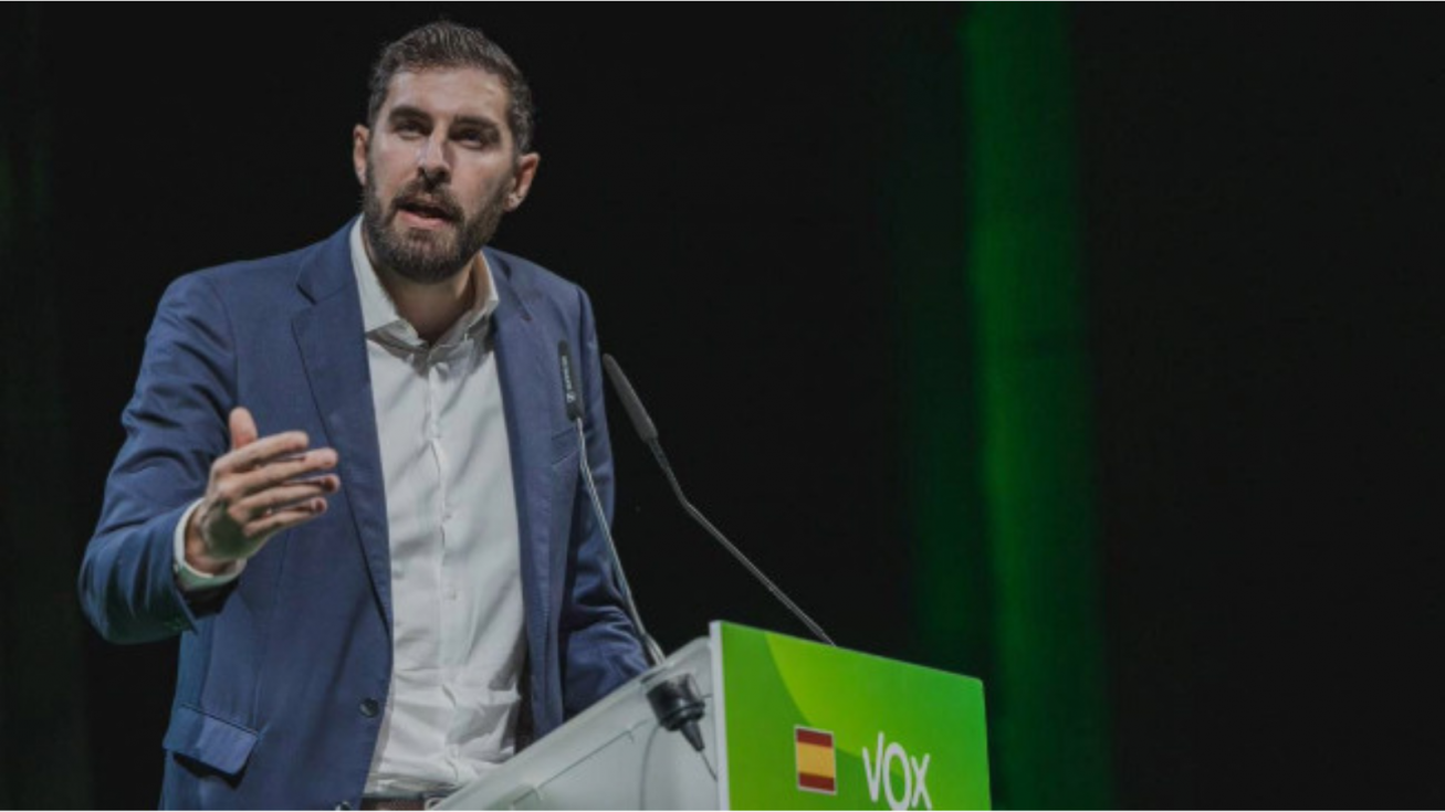 El líder de Vox en la Región de Murcia, José Ángel Antelo. El líder de Vox en la Región de Murcia, José Ángel Antelo.