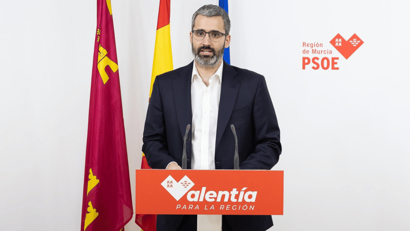 El secretario general del PSOE de la Regi&oacute;n de Murcia, Francisco Lucas - PSOE