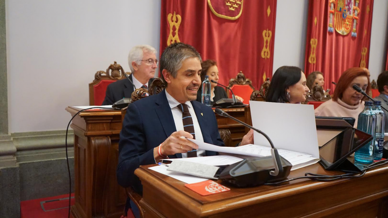 Jes&uacute;s Gim&eacute;nez Gallo, portavoz y l&iacute;der de MC Cartagena.
