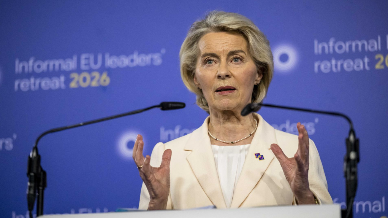 La presidenta de la Comisi&oacute;n Europea, Ursula von der Leyen.
