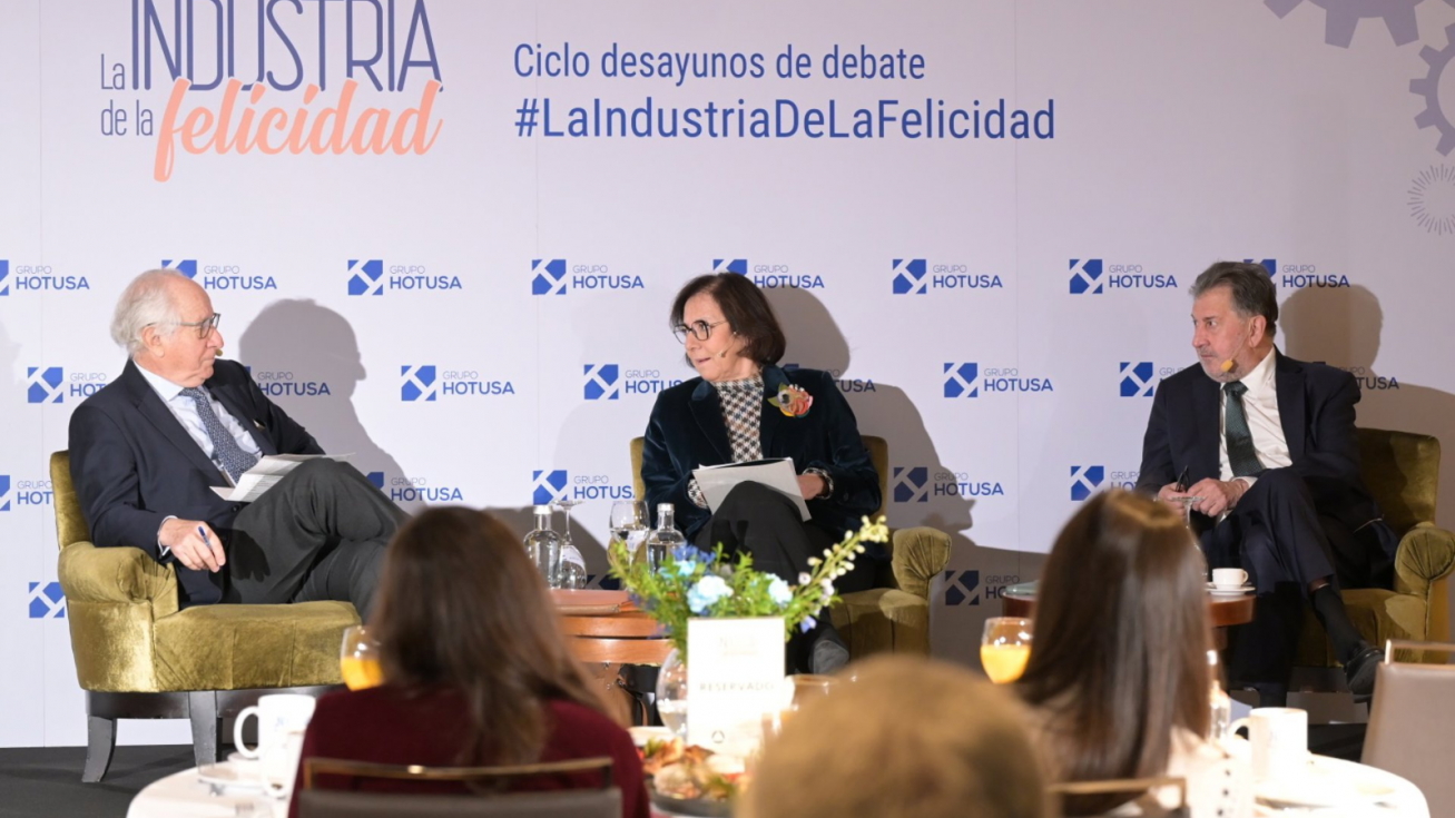 Desayunos de La Industria de la Felicidad Grupo Hotusa.