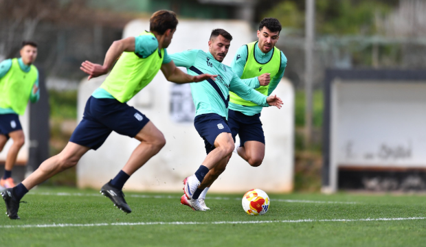 Entrenamiento del FC Cartagena.