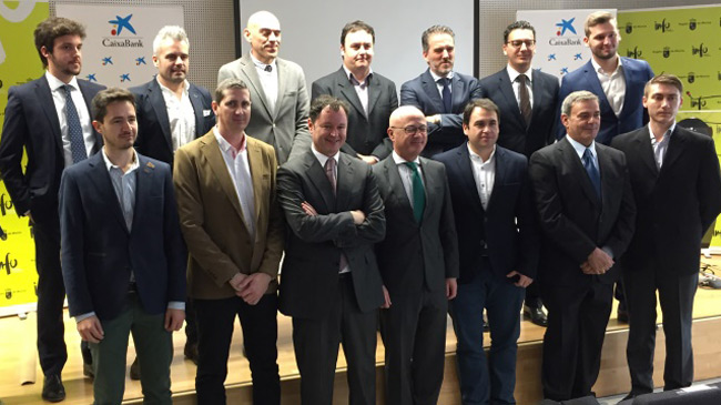 Finalistas de la pasada edici&oacute;n del premio, que gan&oacute; la empresa Cella Medical Solutions