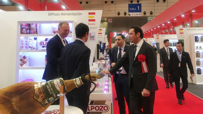 Stand de ElPozo en la feria Foodex