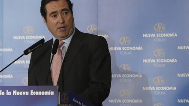 Antonio Garamendi, presidente de la CEOE