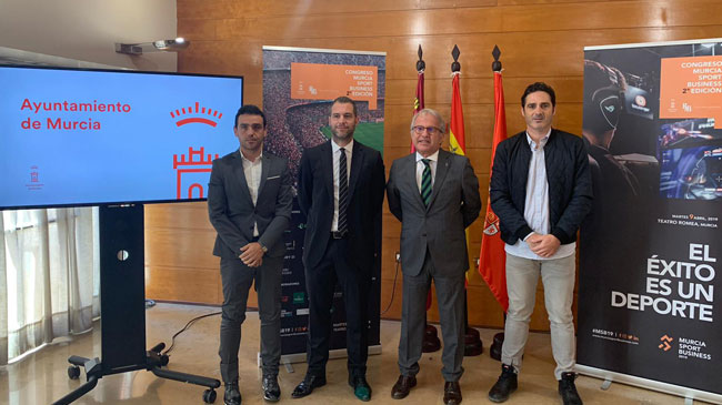 Imagen de la presentaci&oacute;n del Murcia Sports Business