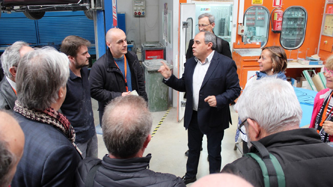 Profesores franceses en el centro de formaci&oacute;n de Fremm
