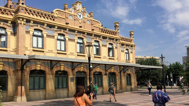 Sede de Aguas de Murcia en la plaza Circular