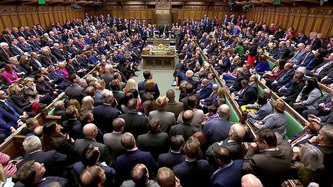 Sesi&oacute;n del Parlamento Brit&aacute;nico este mi&eacute;rcoles