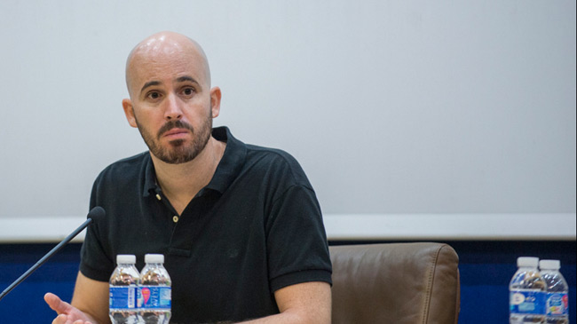 Nacho &Aacute;lvarez, secretario econ&oacute;mico de Podemos