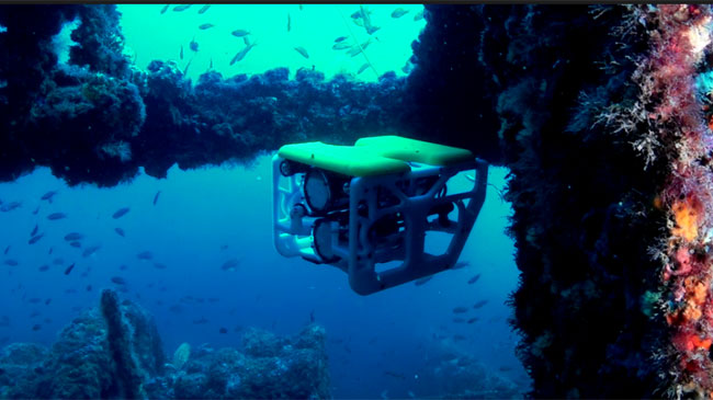 Dron submarino de Nido Robotics