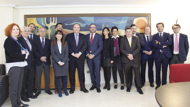 Directivos de las c&aacute;maras de Valencia y Murcia