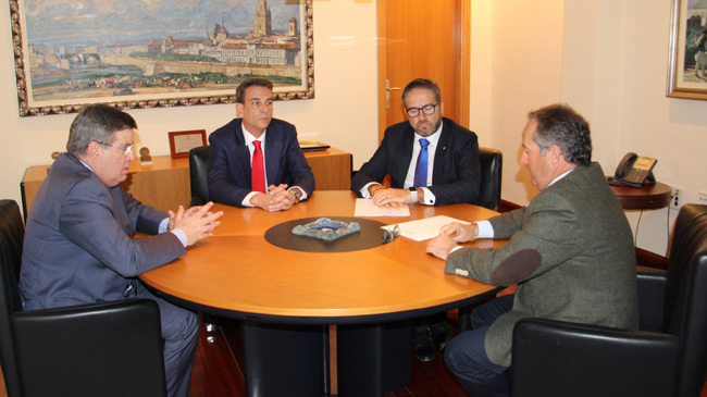 Representantes de ENAE y de la C&aacute;mara de Murcia