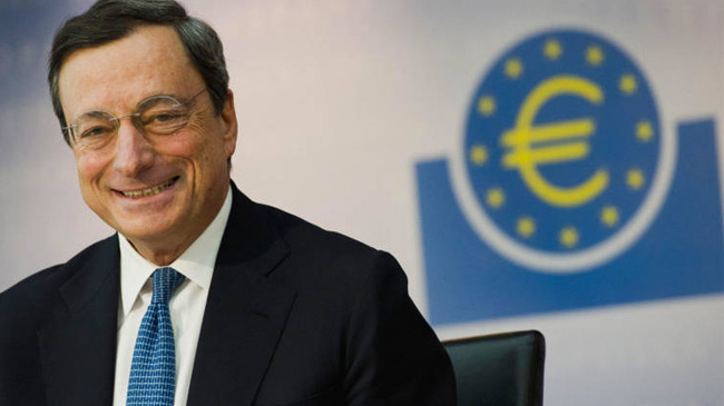 Madrio Draghi, presidente del BCE