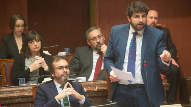 Fernando L&oacute;pez Miras, presidente de la Comunidad Aut&oacute;noma
