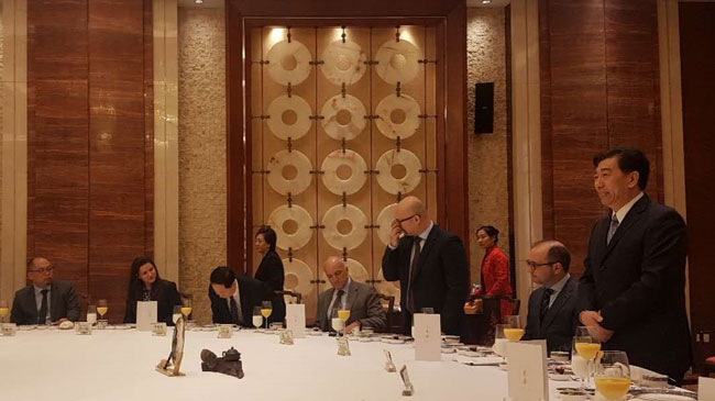 Encuentro entre empresarios murcianos y chinos.