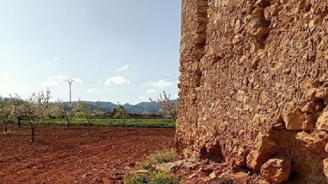 Entorno de la Torre del Moro de Per&iacute;n (Cartagena)