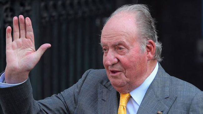 El rey em&eacute;rito Juan Carlos I