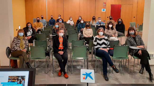 Imagen de una de las reuni&oacute;n de trabajo del Programa Incorpora