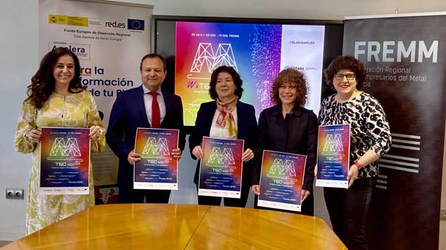 Momento de la presentaci&oacute;n esta ma&ntilde;ana del congreso WITEC