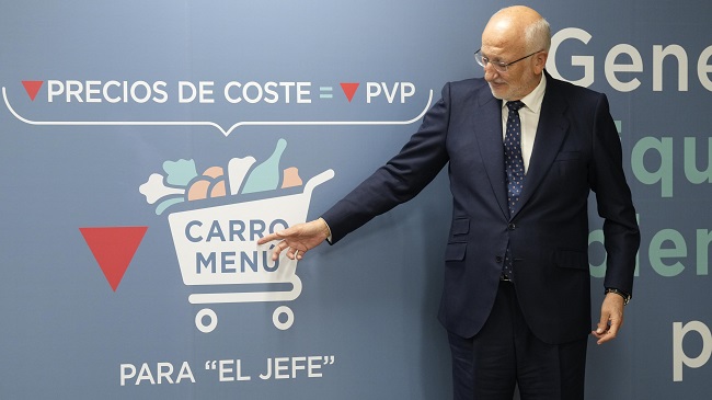 El presidente ejecutivo de Mercadona, Juan Roig