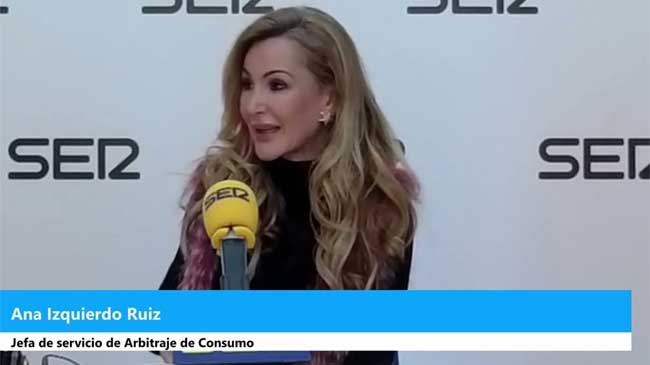 Ana Izquierdo Ruiz en una reciente entrevista en Radio Murcia