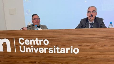 Jos&eacute; Grau, a la izquierda, junto a Fernando V&eacute;lez