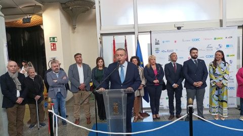 Carlos Bernab&eacute; inaugura la Feria de Minerales de La Uni&oacute;n