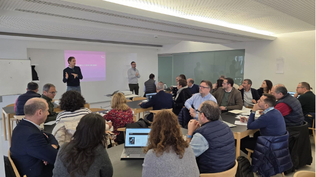 Jornada de presentación de una IA colaborativa en la industria alimentaria. Jornada de presentación de una IA colaborativa en la industria alimentaria.
