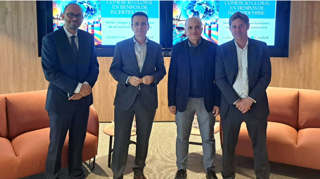 CaixaBank y Garrigues analizan los retos y desaf&iacute;os del comercio exterior desde una perspectiva global.
