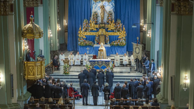 La Iglesia de Santa Mar&iacute;a de Gracia acoge el tradicional Resurrexit.