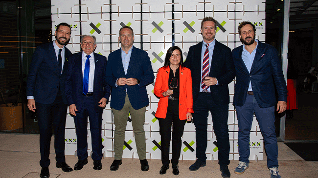 Integrantes de la Mesa redonda: arquitectura como motor de transformaci&oacute;n empresarial - Foto de Cristina Navarro