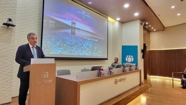 Imagen realizada durante la presentaci&oacute;n - UCAM