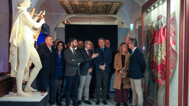 Inauguración de la exposición 'Roma Eterna'. Inauguración de la exposición 'Roma Eterna'.