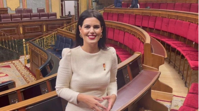 Miriam Guardiola, portavoz del Partido Popular de la Región de Murcia. Miriam Guardiola, portavoz del Partido Popular de la Región de Murcia.
