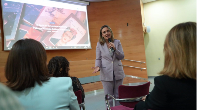 La consejera Conchita Ru&iacute;z durante la clausura del evento.