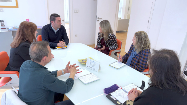 Imagen realizada durante la reuni&oacute;n - Ayuntamiento de las Torres de Cotillas
