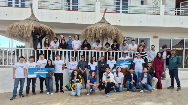 Alumnos de la UPCT ganan uno de los dos premios internacionales del concurso ‘Hack4Scaira’ que se celebró de forma simultánea en seis ciudades europeas. Alumnos de la UPCT ganan uno de los dos premios internacionales del concurso ‘Hack4Scaira’ que se celebró de forma simultánea en seis ciudades europeas.
