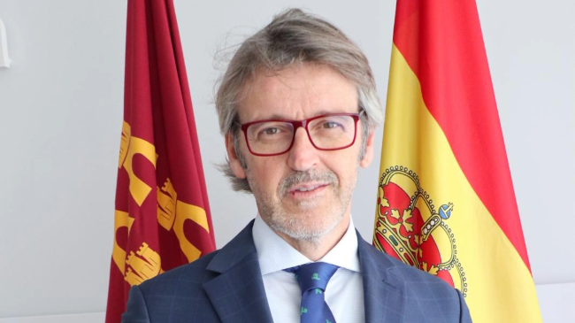 Luis Alberto Marín, consejero de Economía de la Región de Murcia. Luis Alberto Marín, consejero de Economía de la Región de Murcia.
