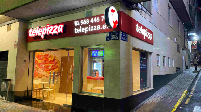 Imagen del nuevo establecimiento en Águilas - Telepizza Imagen del nuevo establecimiento en Águilas - Telepizza