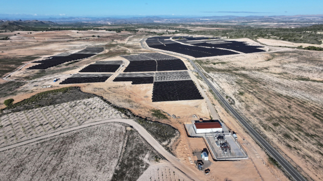 Imagen de la planta de Naturgy en Jumilla - Naturgy Imagen de la planta de Naturgy en Jumilla - Naturgy