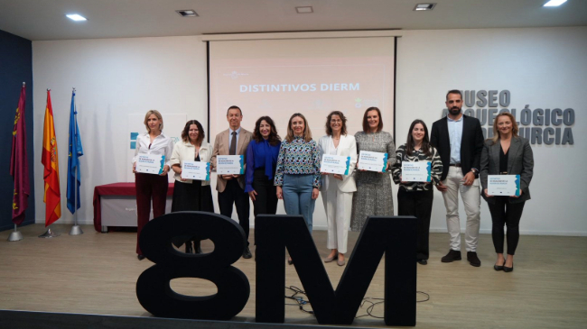 Imagen realizada durante la entrega de los premios - CARM Imagen realizada durante la entrega de los premios - CARM