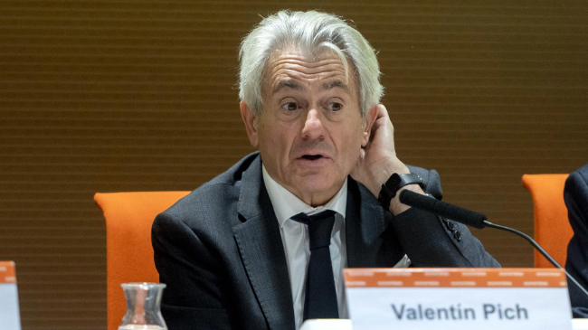 El presidente del Consejo General de Economistas de Espa&ntilde;a, Valent&iacute;n Pich (Alberto Ortega ).
