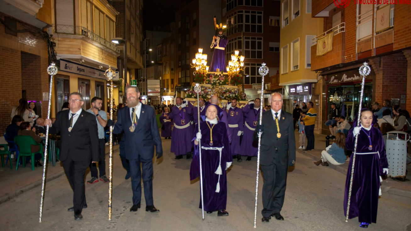 Ana Pérez Campoy, presidenta de la Agrupación de Nuestro Padre Jesús Nazareno de La Unión. Ana Pérez Campoy, presidenta de la Agrupación de Nuestro Padre Jesús Nazareno de La Unión.