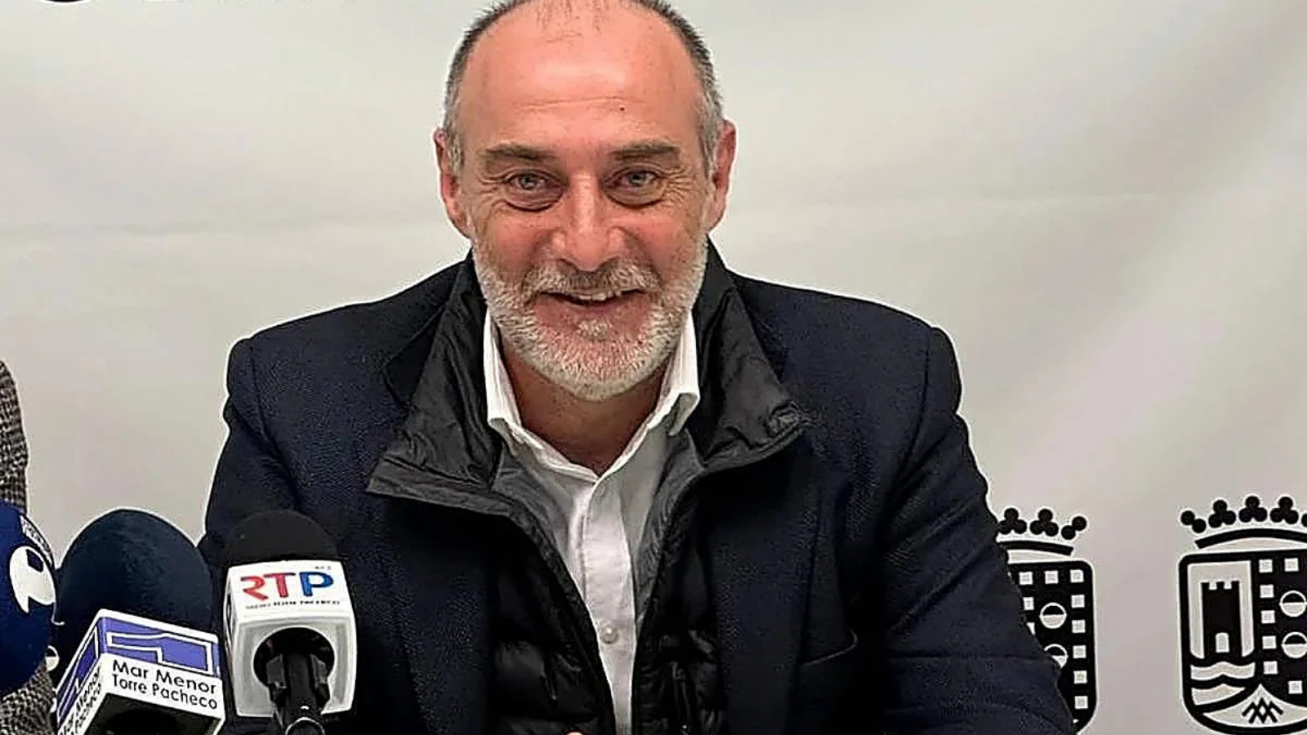 José Francisco Garre, exportavoz de Vox en Torre Pacheco. José Francisco Garre, exportavoz de Vox en Torre Pacheco.