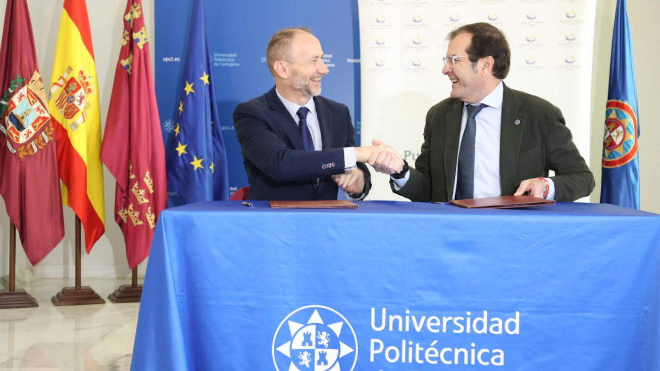 La Autoridad Portuaria de Cartagena y la UPCT formar&aacute;n a especialistas en la operativa del Puerto.